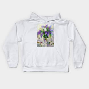 Bouquet of lilac Kids Hoodie